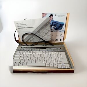 Bakker Elkhuizen Compact Keyboard S-Board 840 Design, ISO 9001/ISO 14001, USB